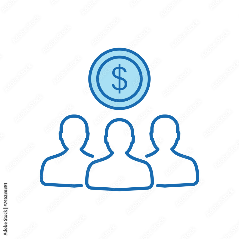 Fund of Donation Linear Icon. Charity and Donation Concept. Organization and Community Charitable Foundation. Financial Help for People Line Pictogram. Editable stroke. Vector illustration. Fund of Donation Linear Icon. Charity and Donation Concept. Organization and Community Charitable Foundation. Financial Help for People Line Pictogram. Editable stroke. Vector illustration.