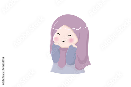 girl hijab cute