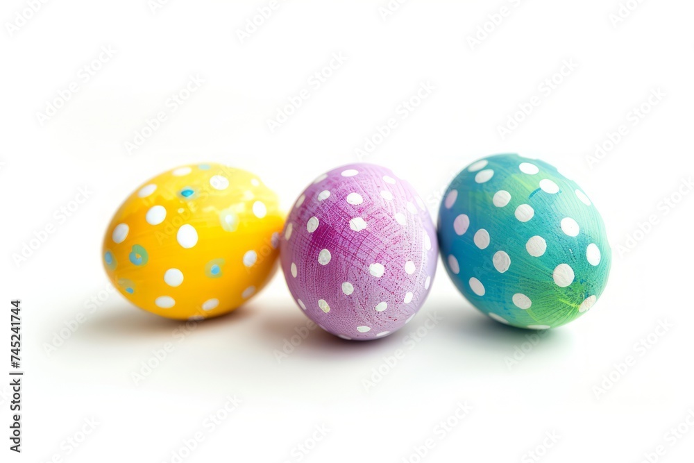 Colorful eggs on a graduating background. Egg with its shadow isolated in a white background. Easter eggs, easter egg hunt, easter egg hunter. Hidden easter eggs. Created with Generative AI. Colorful eggs on a graduating background. Egg with its shadow isolated in a white background. Easter eggs, easter egg hunt, easter egg hunter. Hidden easter eggs. Created with Generative AI.