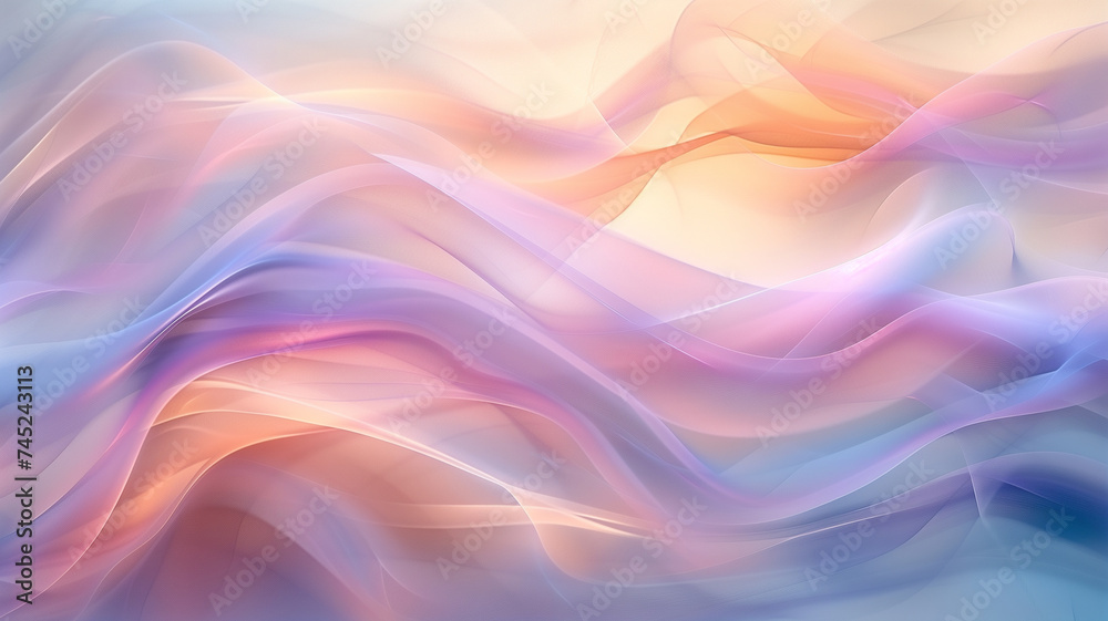 A blurred motion effect background with ethereal, soft pastel hues. A blurred motion effect background with ethereal, soft pastel hues.