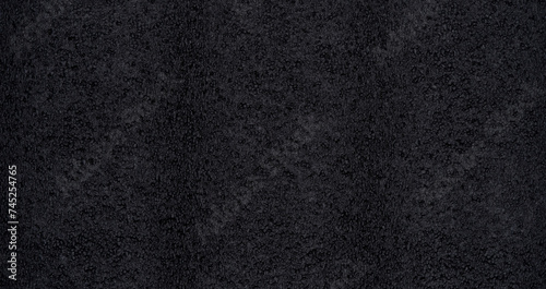 Fotografie Detailed close-up of dark black fabric texture, perfect for background and design elements