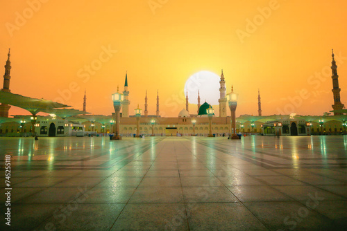 The Prophet's Mosque (Al-Masjid an-Nabawi). In the second (after Mecca) most holy place of Muslims. According to tradition, it was built in 622 by the Prophet © Samet