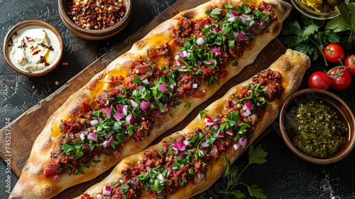 Pide, the Turkish flatbread, a canvas of flavors in every bite