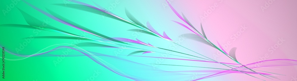 Karten Design Hintergrund mit Farbverlauf und Blumen Karten Design Hintergrund mit Farbverlauf und Blumen