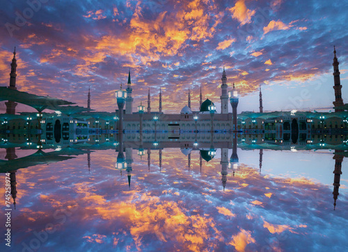 The Prophet's Mosque (Al-Masjid an-Nabawi). In the second (after Mecca) most holy place of Muslims. According to tradition, it was built in 622 by the Prophet