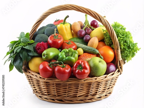 Basket of vegetables