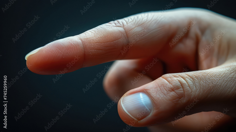 Person Pointing Finger at Object Person Pointing Finger at Object