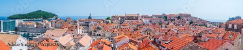 Townscape of Dubrovnik from the City Walls