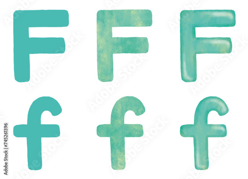 F f アルファベット