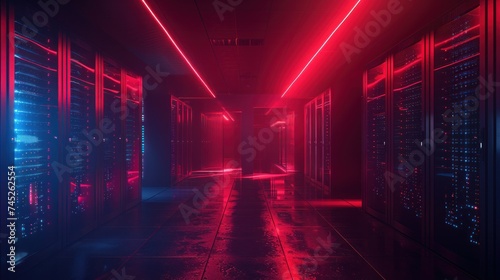 Visualizing the Modern Data Technology Center Server Racks