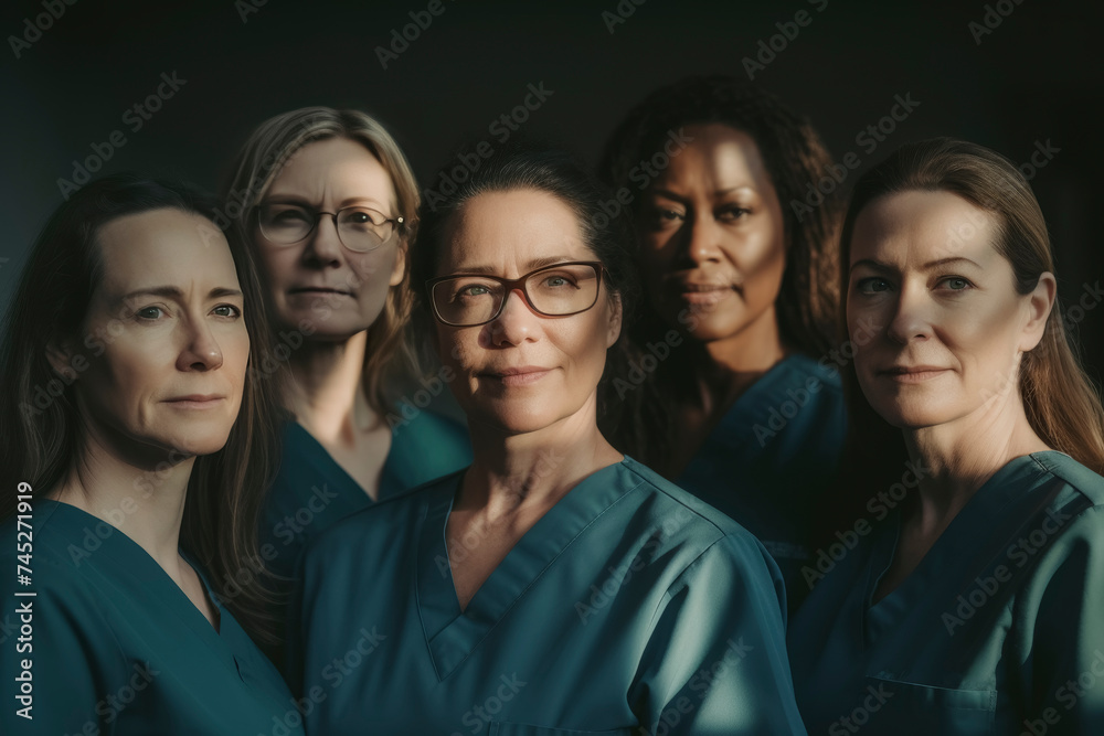Fototapeta premium Portrait of Healthcare Professionals