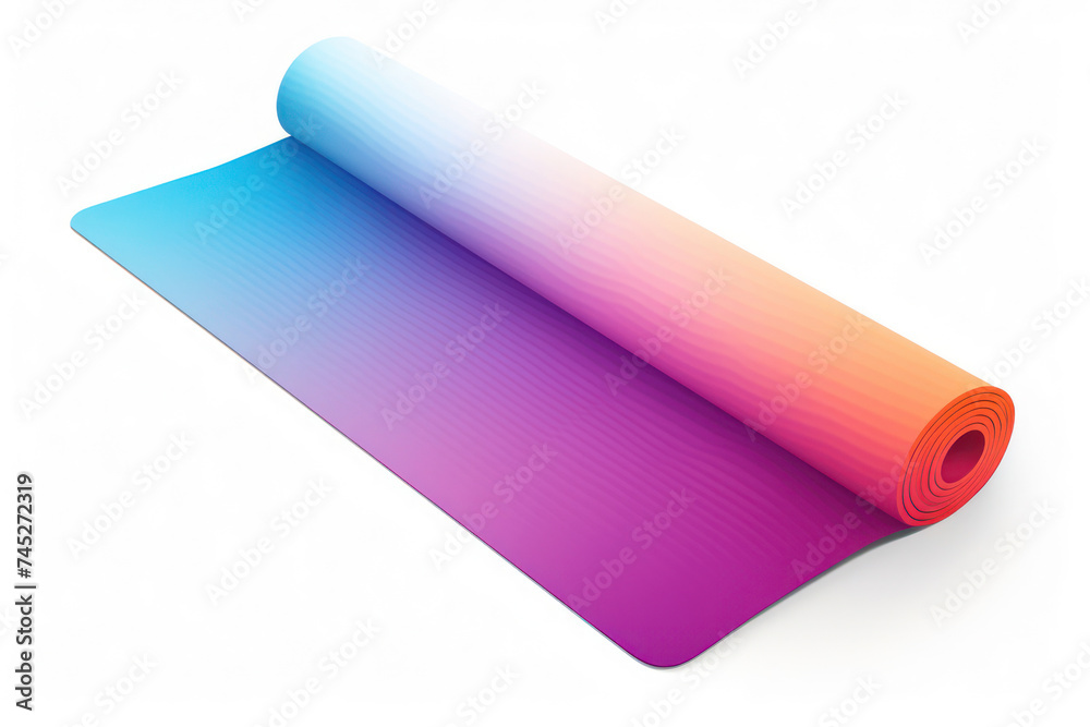 Abstract Gradient Line Design on Bright Blue Background Abstract Gradient Line Design on Bright Blue Background