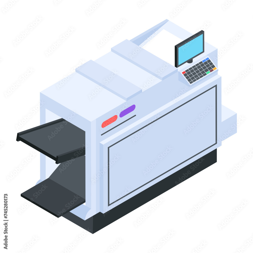 Wireless Gadgets Isometric Icons Wireless Gadgets Isometric Icons