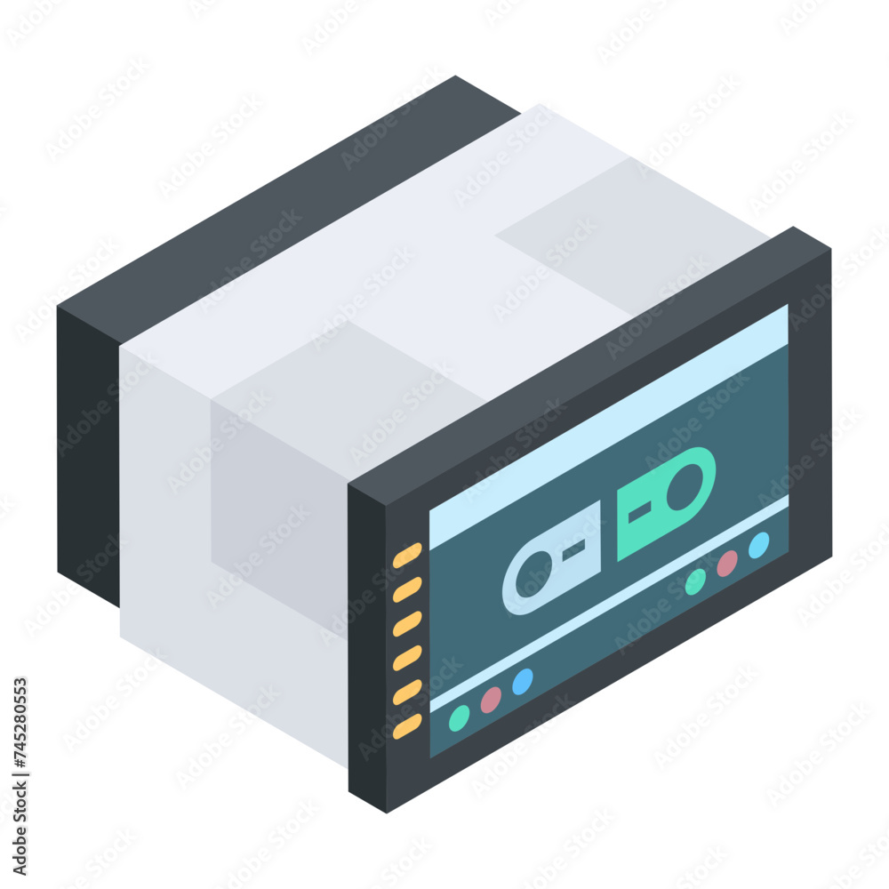 Obraz premium Devices Isometric Icon