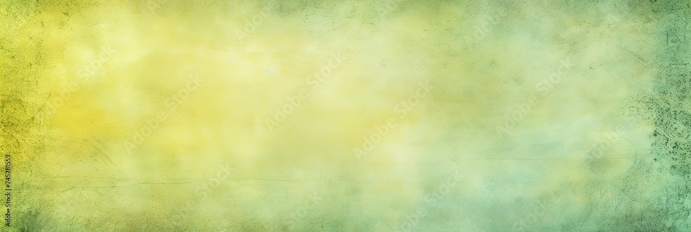 Soft Yellow Green Background Texture with Vintage Distressed Effect for Christmas and Website