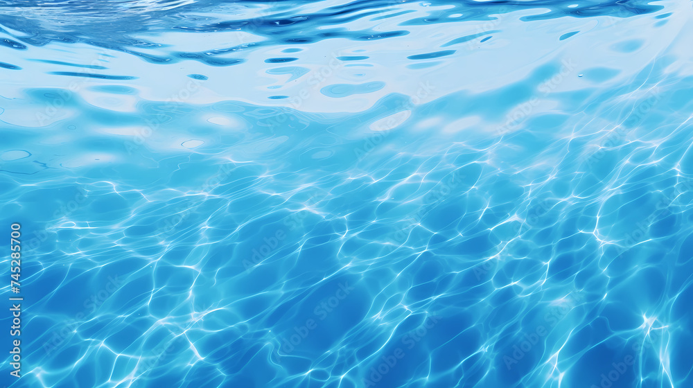 Abstract blue water wave texture background Abstract blue water wave texture background