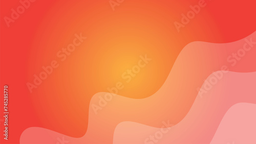 Simple Red background vector design. Smooth wave background minimalist elegant for website and presentation. abstract red wallpaper modern for design for backdrop 