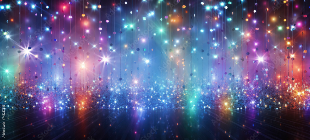 Fototapeta premium Disco Lights Fantasy