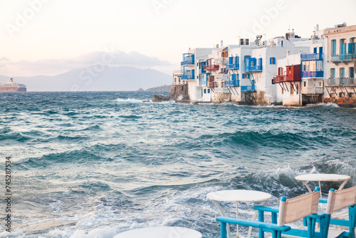 beautiful island of Mykonos, Greece - luxury travel destination - Greek islands