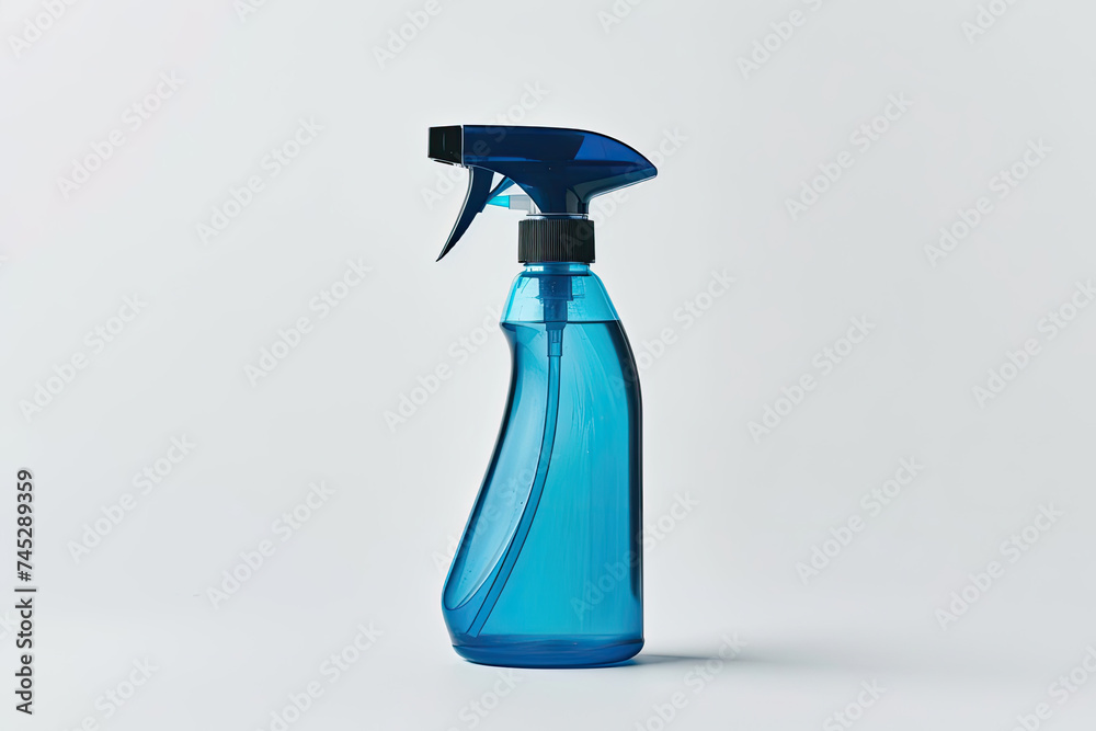 Blue Spray Bottle With Black Top Blue Spray Bottle With Black Top