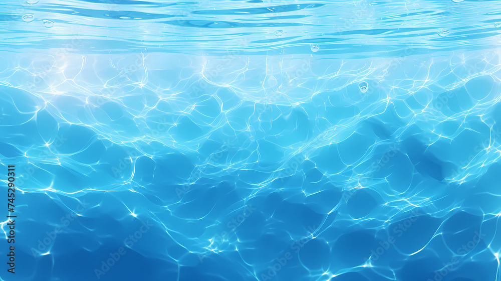 Abstract blue water wave texture background Abstract blue water wave texture background