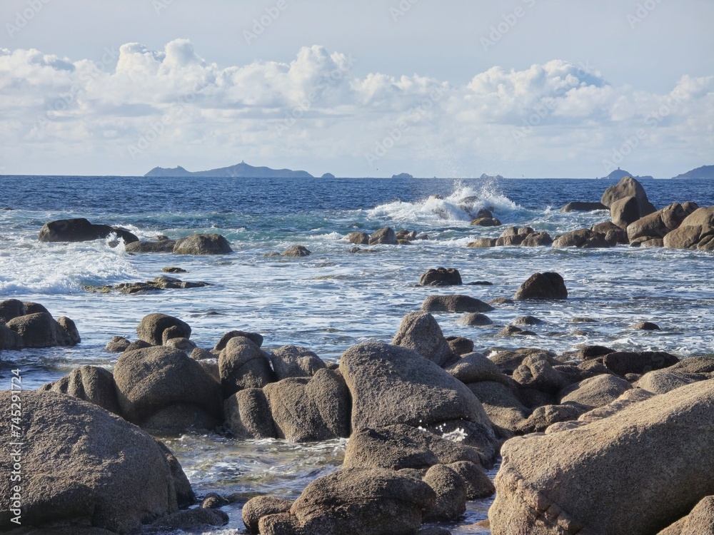 Les Iles Sanguinaires, golfe d’Ajaccio en Corse Les Iles Sanguinaires, golfe d’Ajaccio en Corse
