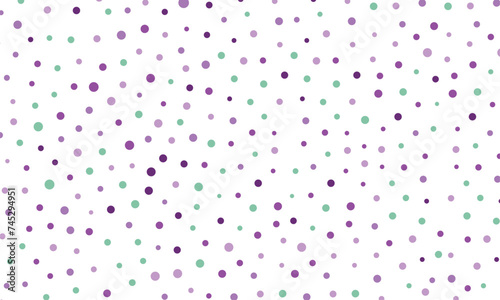Colorful Polka Dots Background, Seamless colorful polka dot pastel color pattern, Geometry pattern for fabric. Textile background, dot background, Polka background