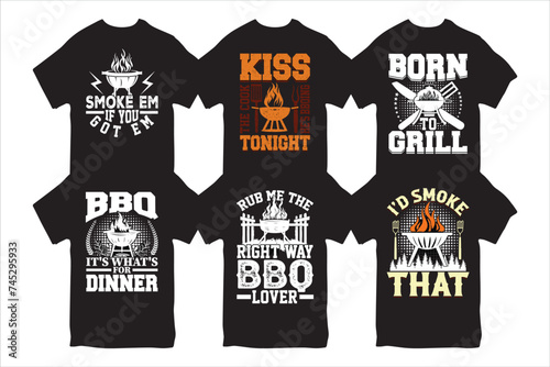 BBQ Tshirt Funny BBQ Tshirt Bundle Design And BBQ Lovers amp Grilling Tshirt Bundle Design