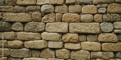 Stone wall France design for background