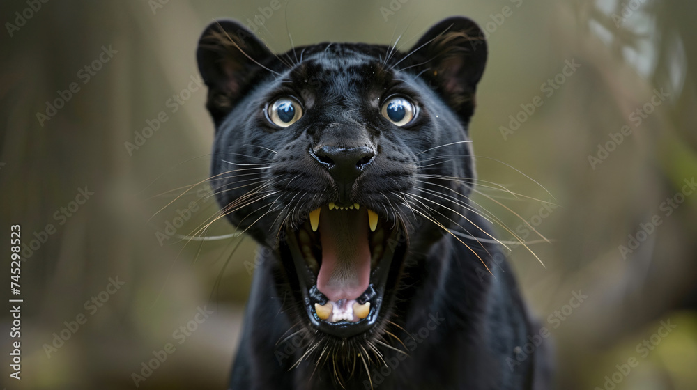 A black panthers rapid dash embodying stealth