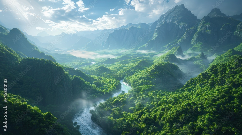 landscape showcasing the impact of technological innovation on the environment landscape showcasing the impact of technological innovation on the environment
