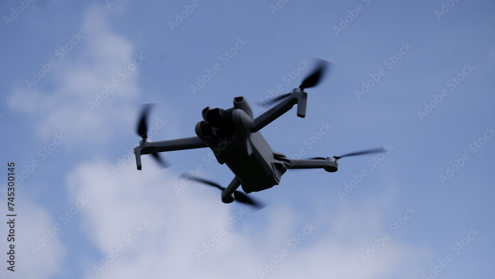 Drone Flying in Nawang Jagad to Photograph Views of Mount Merapi Drone Flying in Nawang Jagad to Photograph Views of Mount Merapi