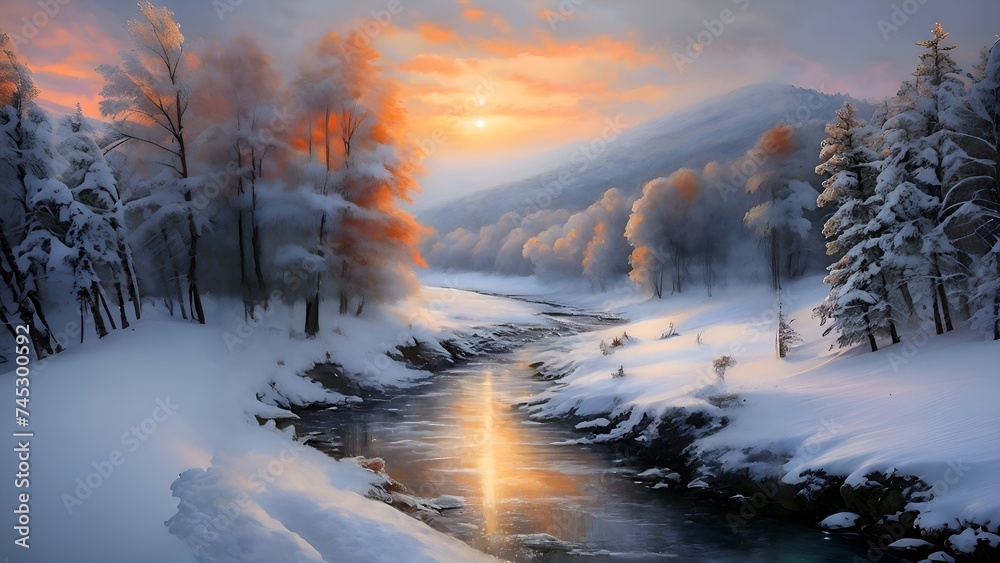 Ein abstrakter Hintergrund für das Design. Eine Winterlandschaft 3. Ein abstrakter Hintergrund für das Design. Eine Winterlandschaft 3.