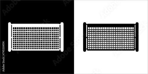 Illustration vector graphics of tennis icon