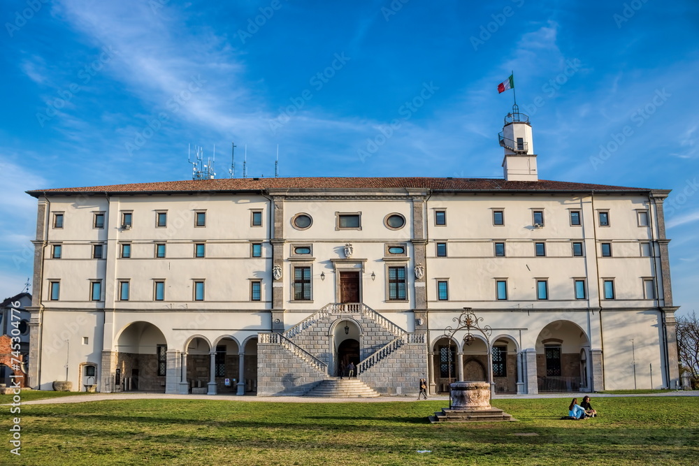 udine, italien - palazzo aus dem jahr 1567