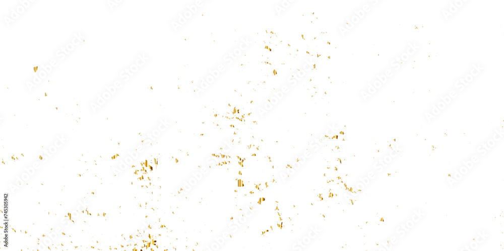 Abstract doted and confetti golden glitter and dust particles splatter on transparent background. Dust golden grunge background. Vector illustration. Abstract doted and confetti golden glitter and dust particles splatter on transparent background. Dust golden grunge background. Vector illustration.