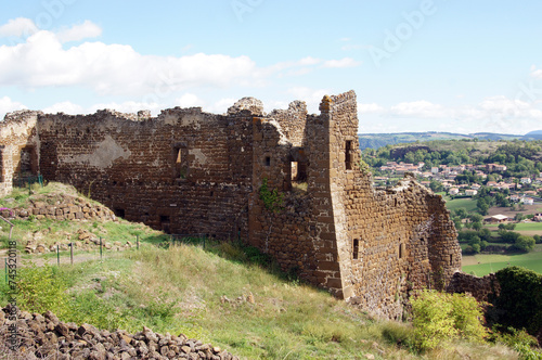 Obraz na plátně Ruine du vicomté