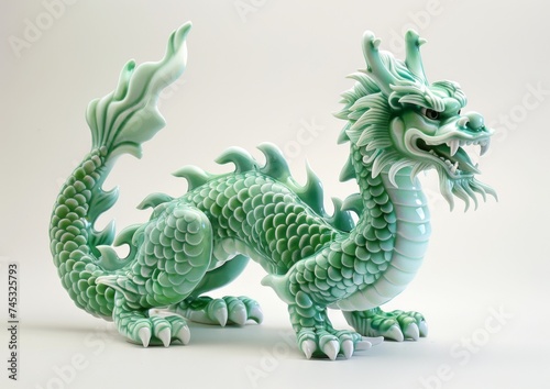  Green Guardian of Good Fortune  Welcoming the New Year with Dragon Magic 