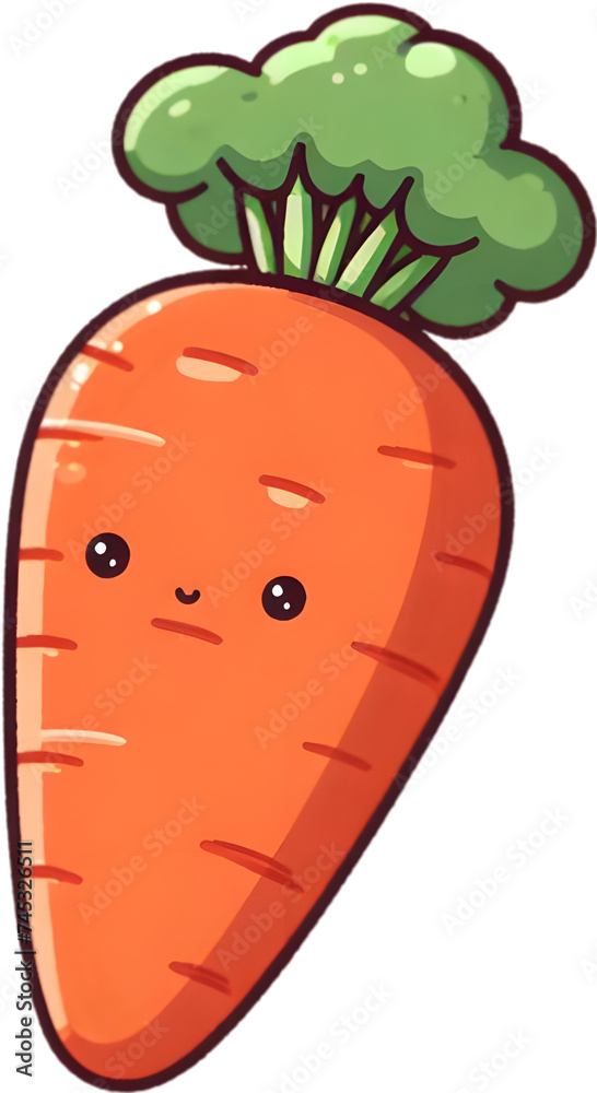 carrot - 당근. Generative AI carrot - 당근. Generative AI