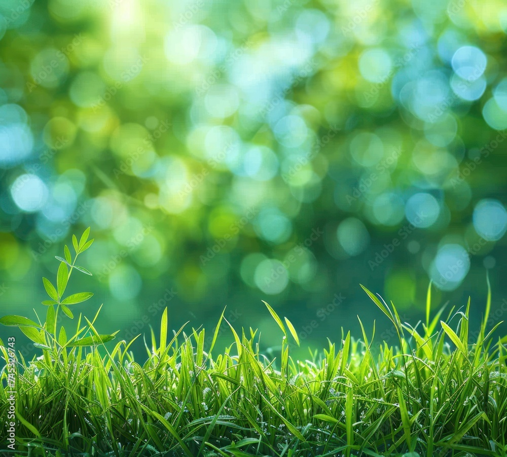 the green grass of nature backgrounds