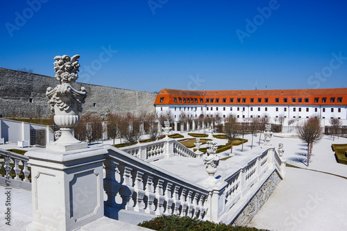 Photography Bratislava castle interior view. Bratislava Slovakia
