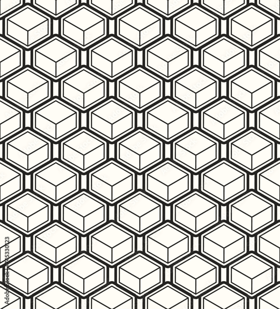 Seamless pattern of abstract shapes on a white background. The ideal solution for stylish design. Present your content in a new light with this stark vector graphic. Seamless pattern of abstract shapes on a white background. The ideal solution for stylish design. Present your content in a new light with this stark vector graphic.