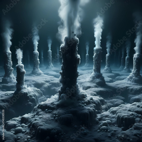 Hydrothermal vents photo
