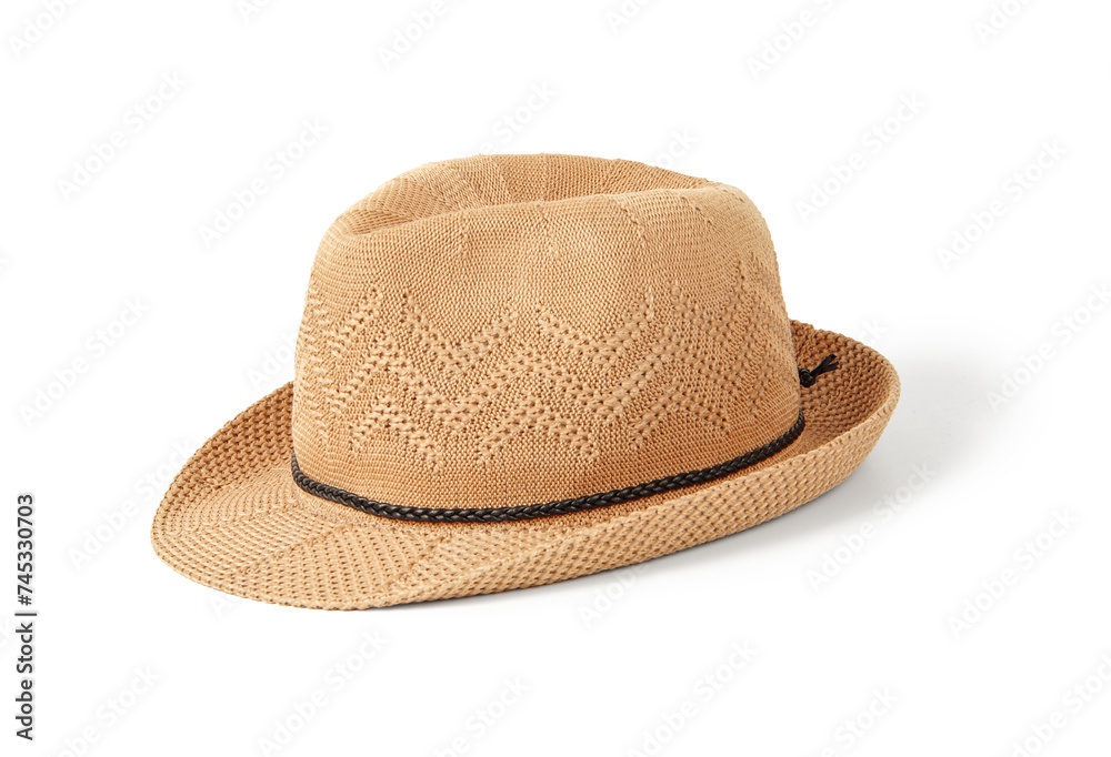beach hat isolated on white background