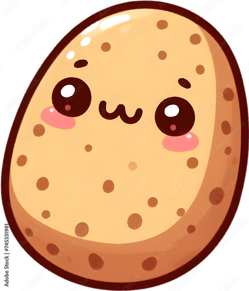 potato - 감자. Generative AI potato - 감자. Generative AI