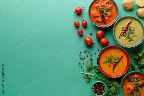Imaginative visuals celebrating the artistry of Indian food presentation.