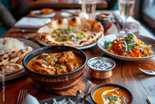 Stunning visuals showcasing the fusion of flavors in Indian cuisine.