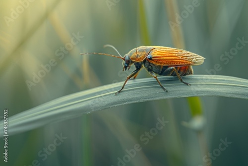 Pests on the farm. Background with selective focus and copy space © top images