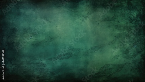 green background with black shadow border and old vintage grunge texture design