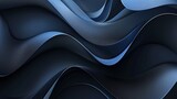 black dark azure cobalt sapphire blue abstract background gradient geometric shape wave wavy curved line rough grunge grain noise light neon metallic shine bright